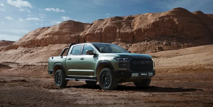 В Україну їде новий китайський пікап: Chery Himla обіцяє тонну вантажу за мільйон гривень В Україну їде новий китайський пікап: Chery Himla обіцяє тонну вантажу за мільйон гривень