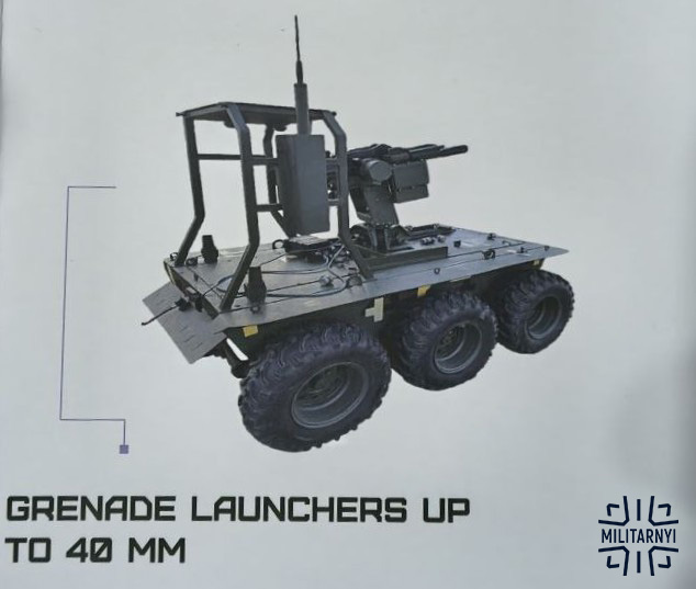 Український "Равлик" на виставці Security 2.0: роботизована платформа, яка тягне 2 тонни і стріляє з гранатомета