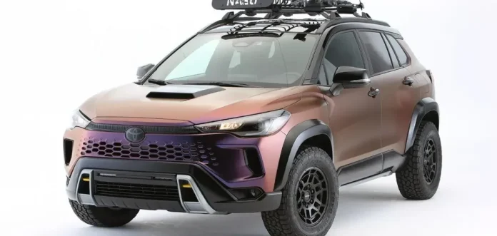 Toyota Corolla Cross перетворили на  Toyota Corolla Cross перетворили на