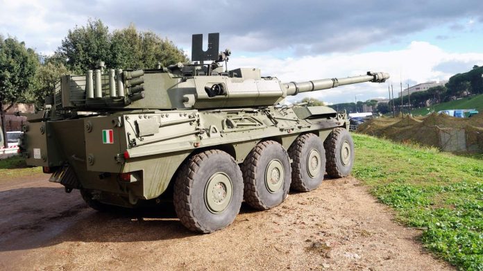 Десантники отримали італійські Centauro B1: 105-мм гармата на колесах і мангал у комплекті