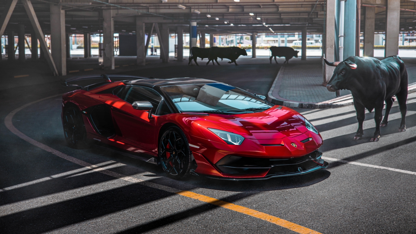 Lamborghini Aventador SVJ Roadster