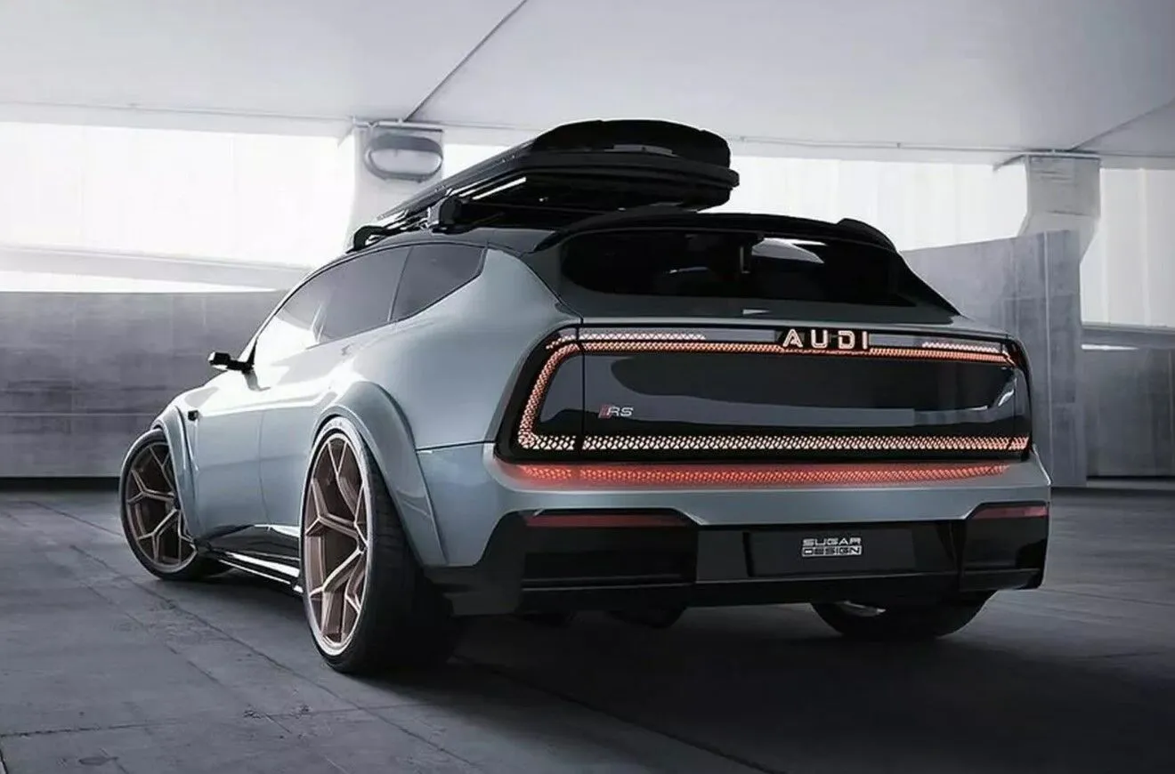 Audi створює дешевий бренд для Китаю: E5 Sportback за $32 тисячі показали в агресивному тюнінгу