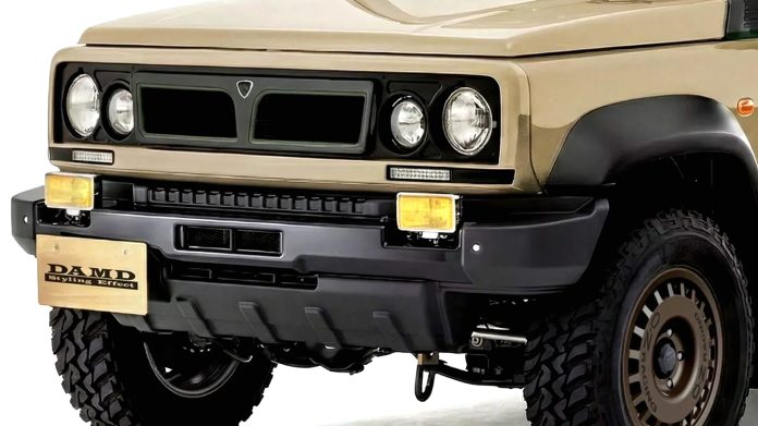 Suzuki Jimny перетворили на італійський військовий позашляховик: новий проєкт Armata