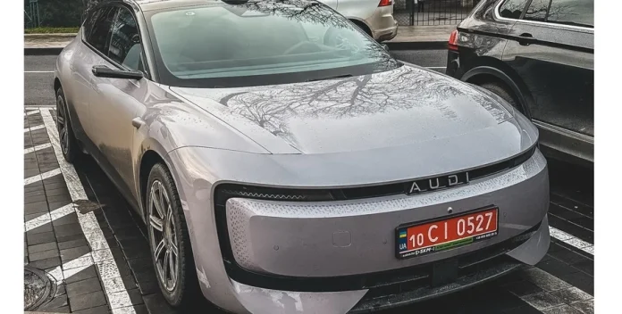 Новий електрокар Ауді без кілець вже на наших дорогах Новий електрокар Ауді без кілець вже на наших дорогах