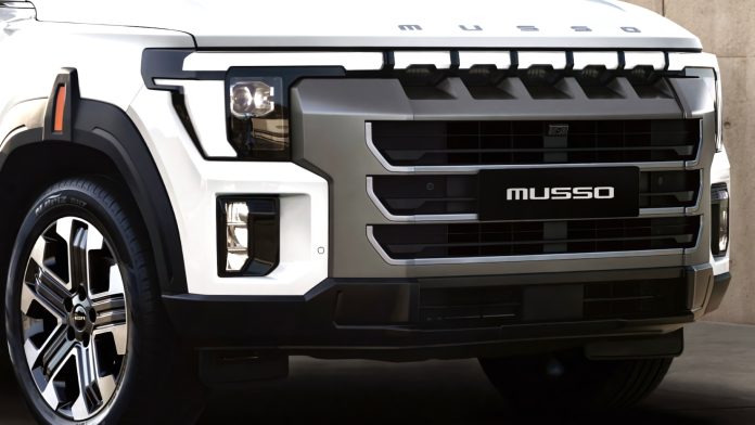 KGM розкрила дизайн нового пікапа Musso: брутальний стиль і конкуренція з Ford Ranger