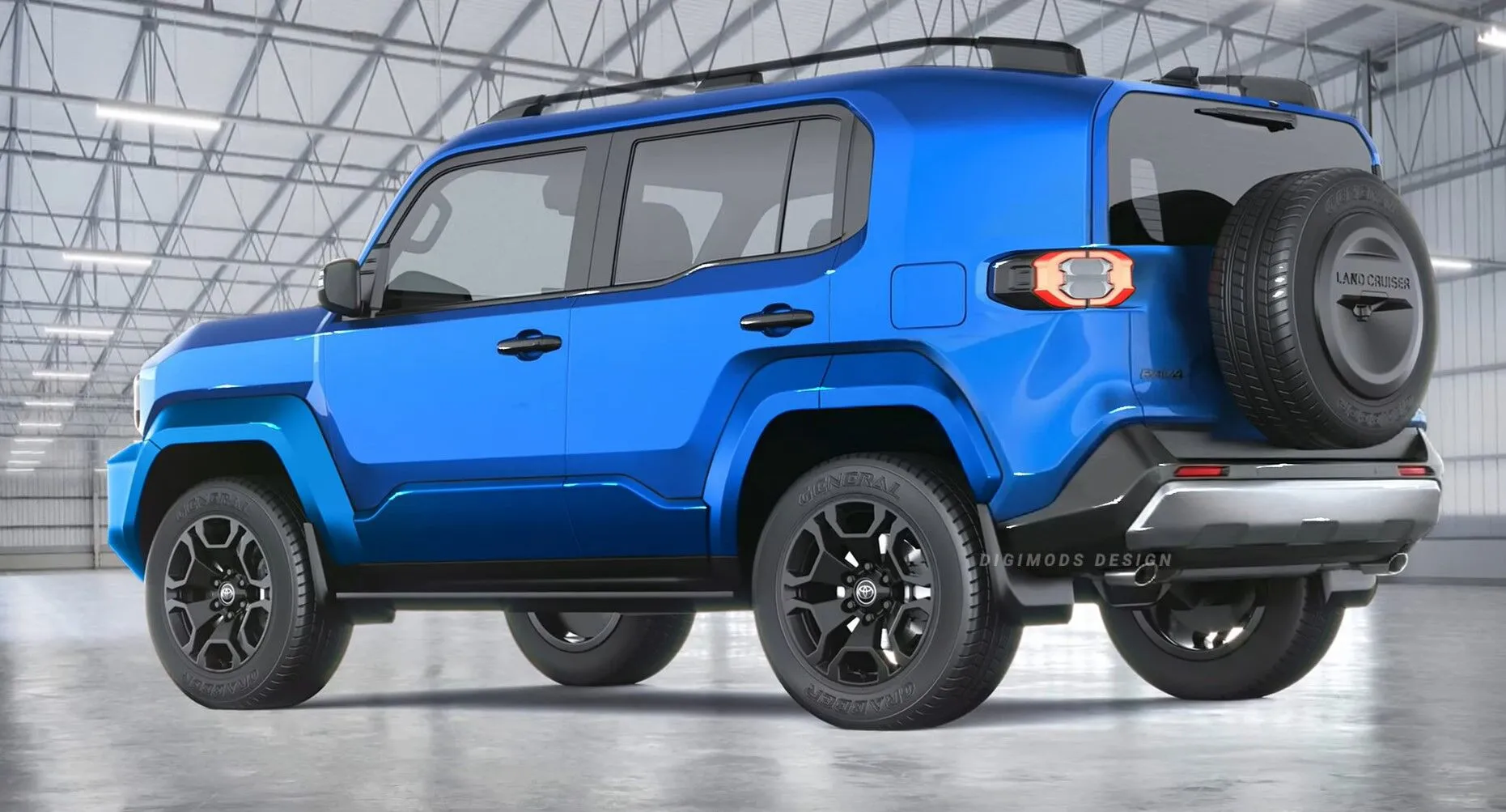 Дизайнери показали, як міг би виглядати заряджений Land Cruiser FJ