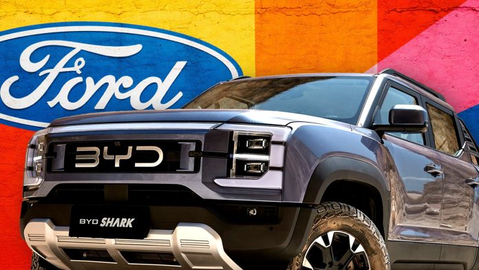 Ford розглядає співпрацю з китайським гігантом BYD для створення нових гібридів