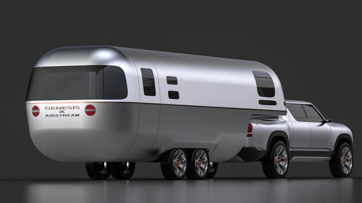 Genesis показав секретний концепт електричного пікапа: перші зображення та деталі - фото 3