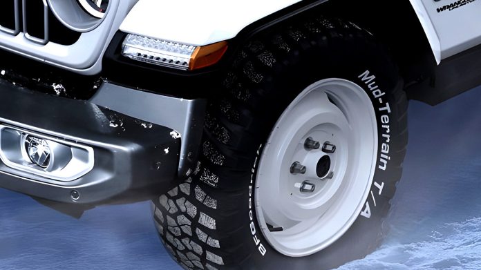 Jeep випустив ексклюзивний Wrangler Snow Trace: зимовий стиль та ретро-диски