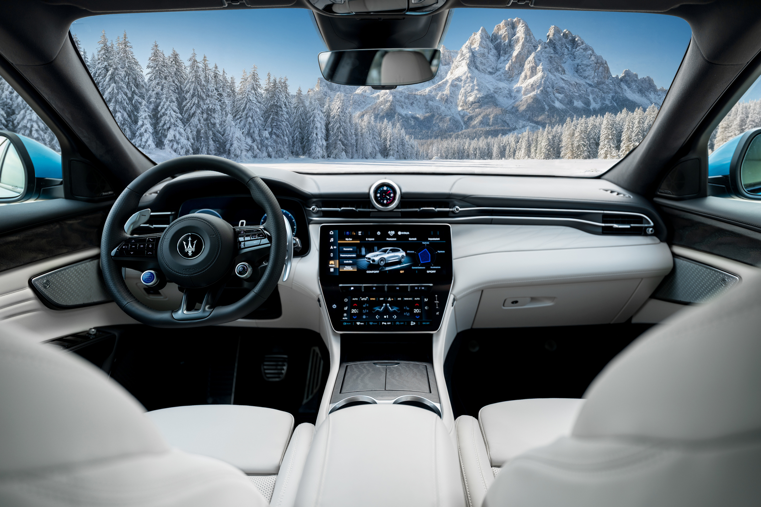 Maserati представила нову спецверсію кросовера Grecale Cristallo: унікальний колір та олімпійський дух - фото 1