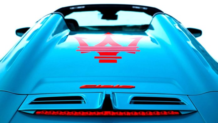 Maserati показала унікальний родстер MCPura Cielo Frozen Magma: гра льоду та вогню