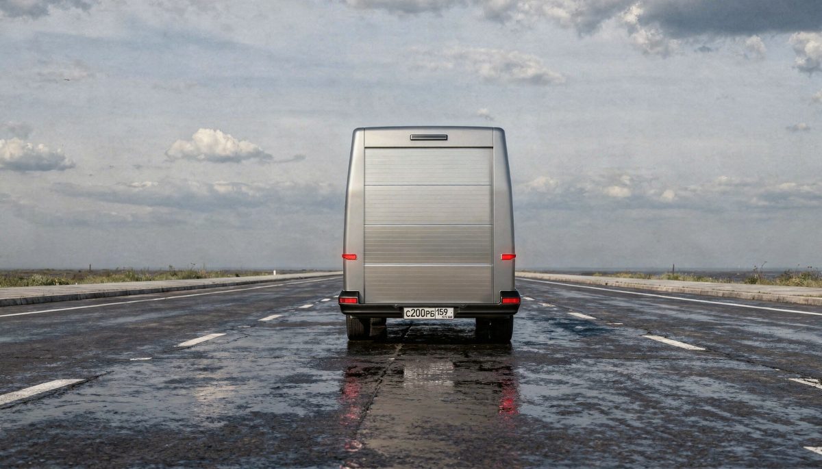 У стилі Cybertruck: відроджений бренд Russo-Balt представив електричний фургон F200 - фото 6