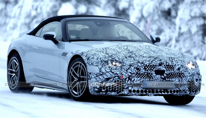 Оновлений Mercedes-AMG SL виїхав на тестування: перші подробиці про рестайлінг