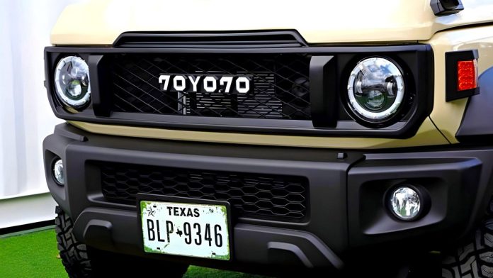 Suzuki Jimny перетворили на зменшену копію легендарного Toyota Land Cruiser 70