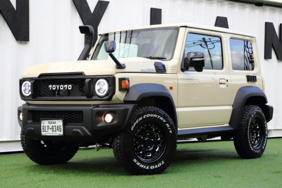 Suzuki Jimny перетворили на зменшену копію легендарного Toyota Land Cruiser 70 - фото 3