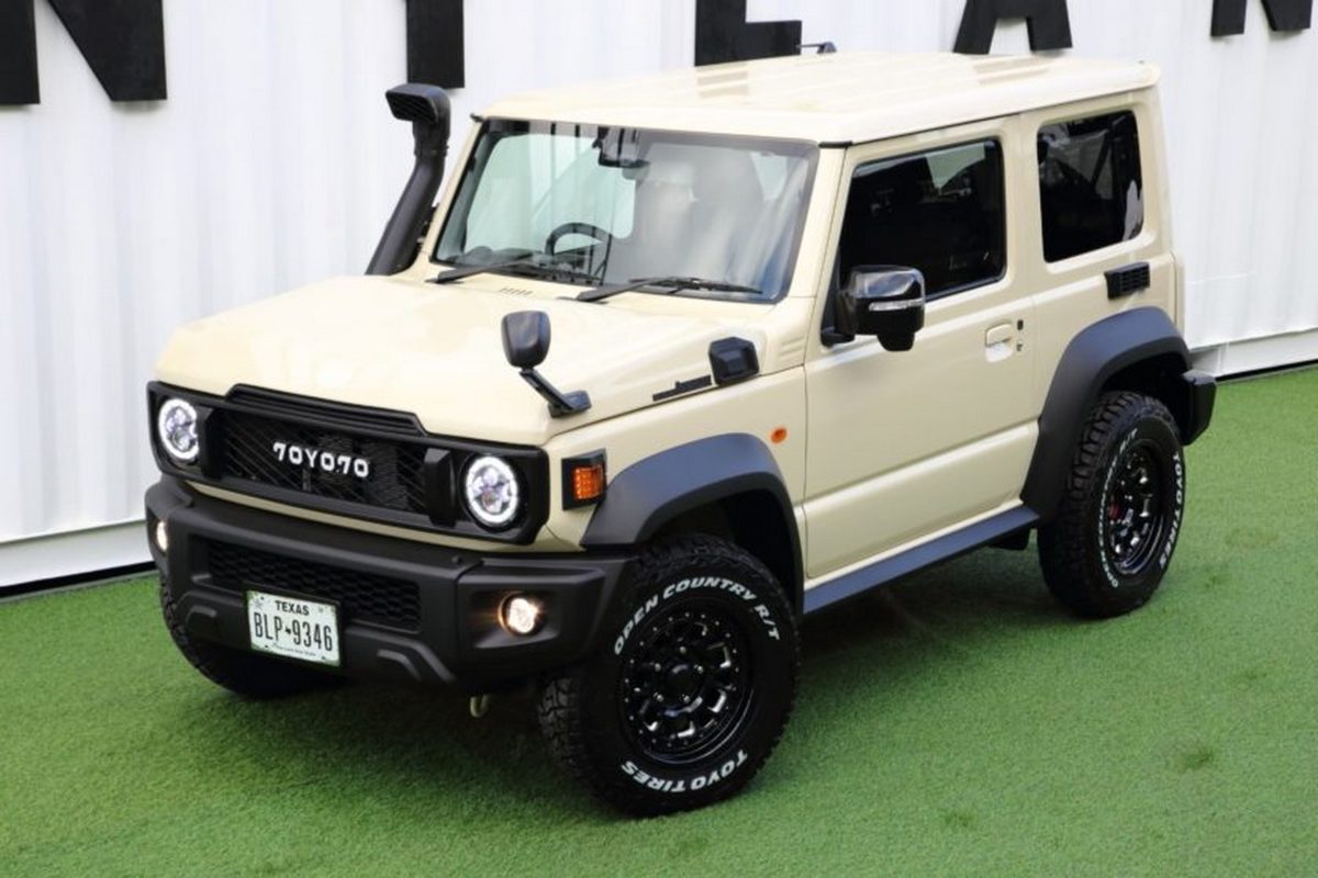Suzuki Jimny перетворили на зменшену копію легендарного Toyota Land Cruiser 70 - фото 5