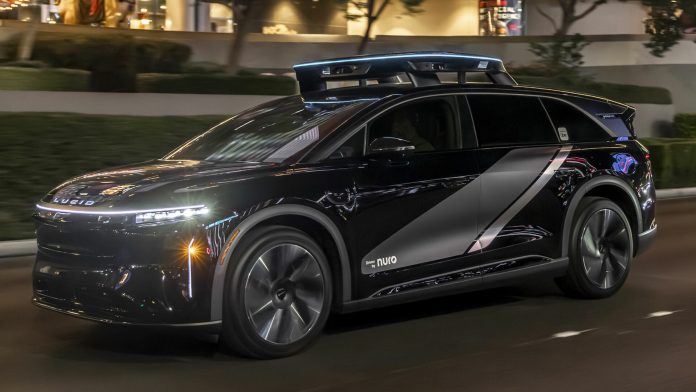 Uber, Lucid та Nuro представили спільне роботаксі на базі Gravity: перші подробиці Uber, Lucid та Nuro представили спільне роботаксі на базі Gravity: перші подробиці
