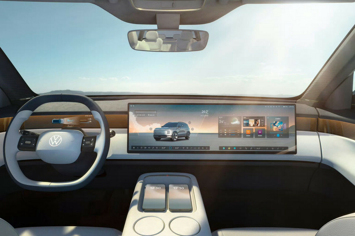 Більший за BMW X7 та з запасом ходу понад 1000 км: VW розсекретив новий позашляховик ID. Era 9X - фото 1