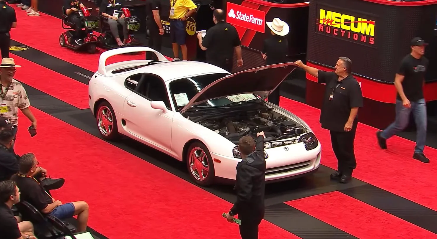 Toyota Supra продали за ціною нового Lamborghini