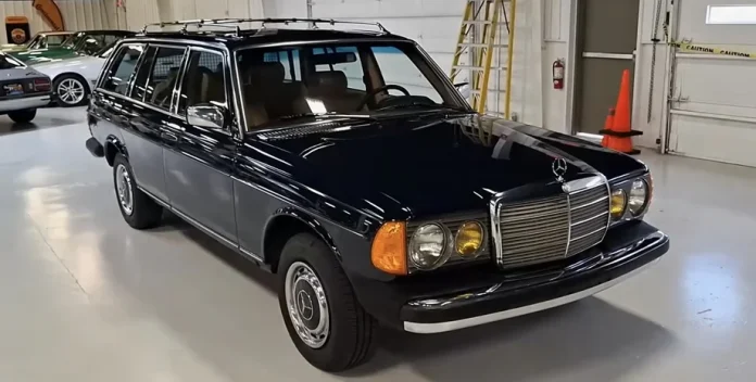 Капсула часу: знайдено 43-річний Mercedes W123