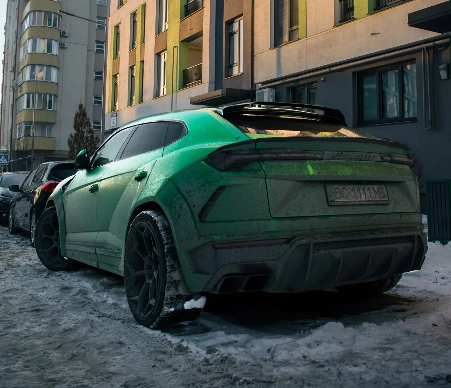 Рідкісний 782-сильний Lamborghini Urus помітили у Львові