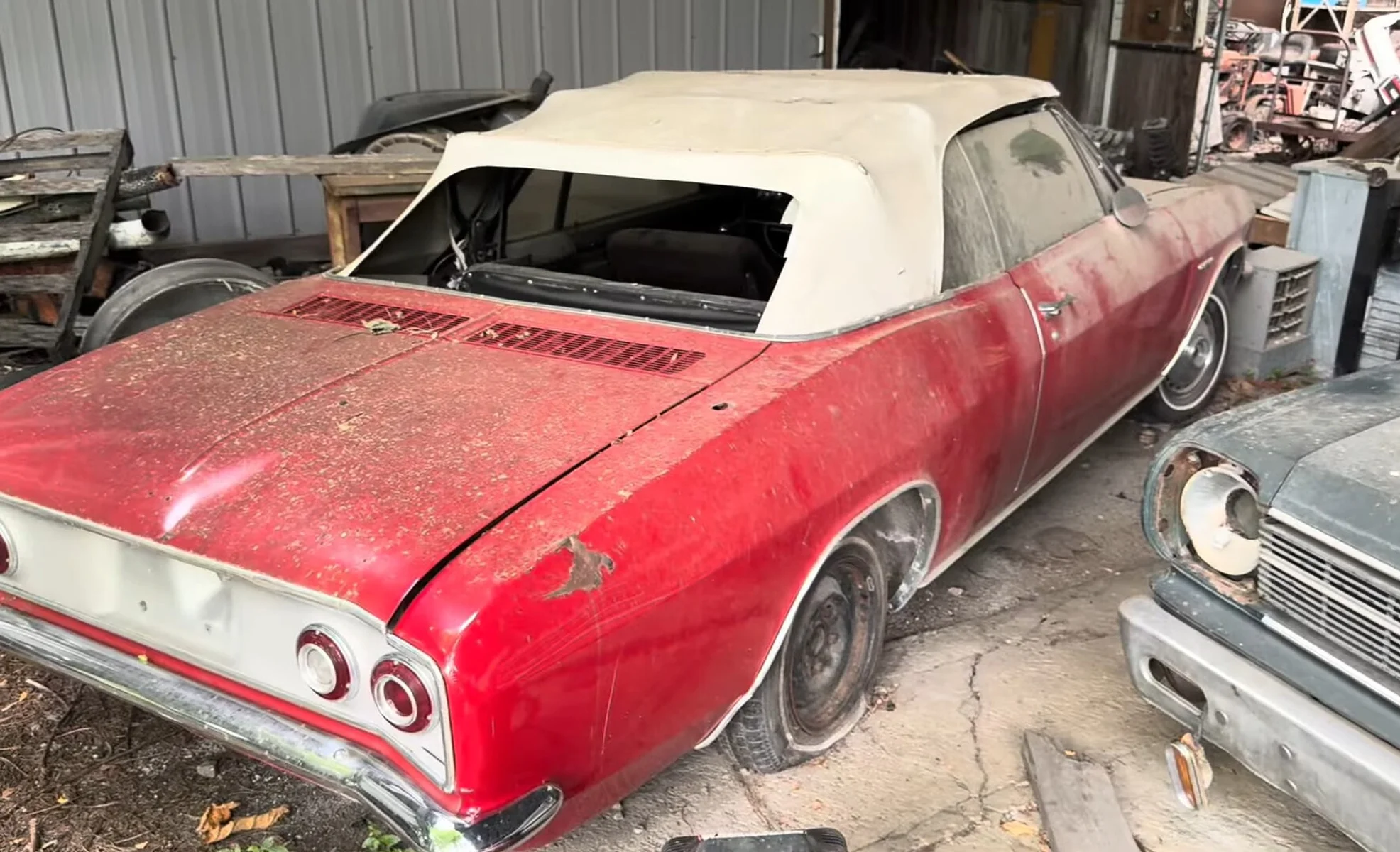 Скарби старого сараю: у США іржавіє колекція авто