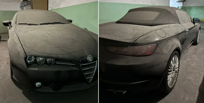 Знахідка в Одесі: ідеальна Alfa Romeo 5 років у пилу