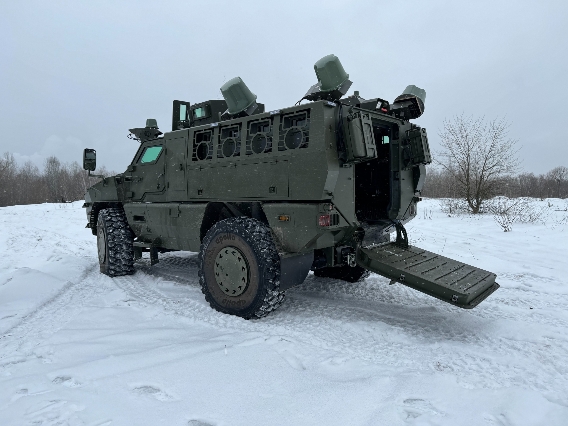 Українська "Сова": максимальний захист від мін для ЗСУ