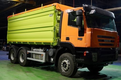 В Україну приїхав китайський самоскид з серцем IVECO
