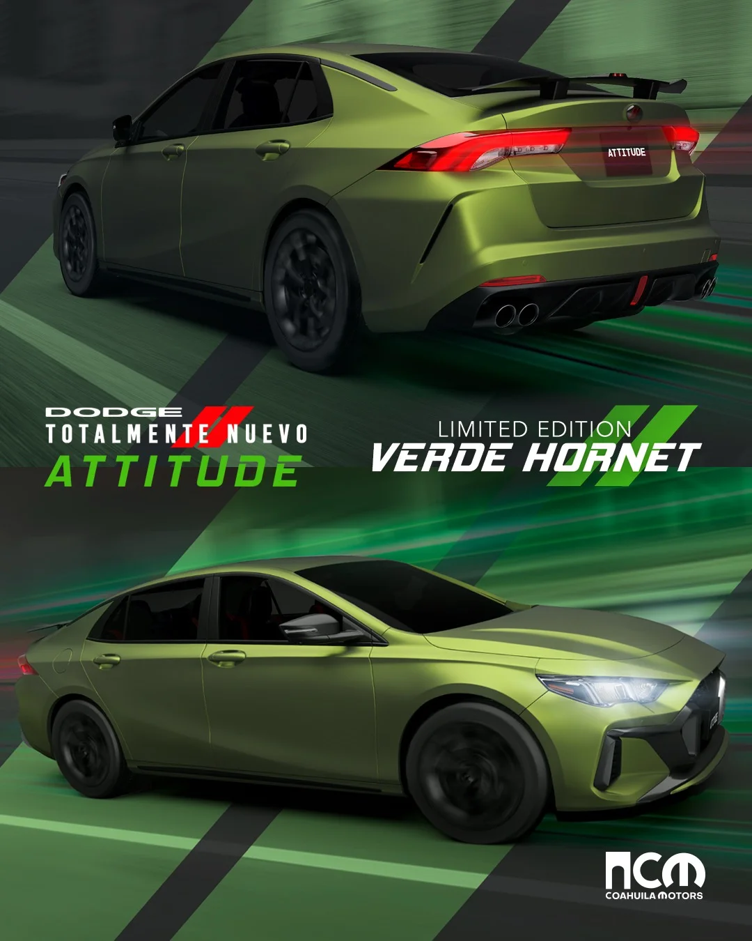 Dodge випустив ексклюзивний седан Attitude GT Green Hornet Edition 2026 року - фото 7