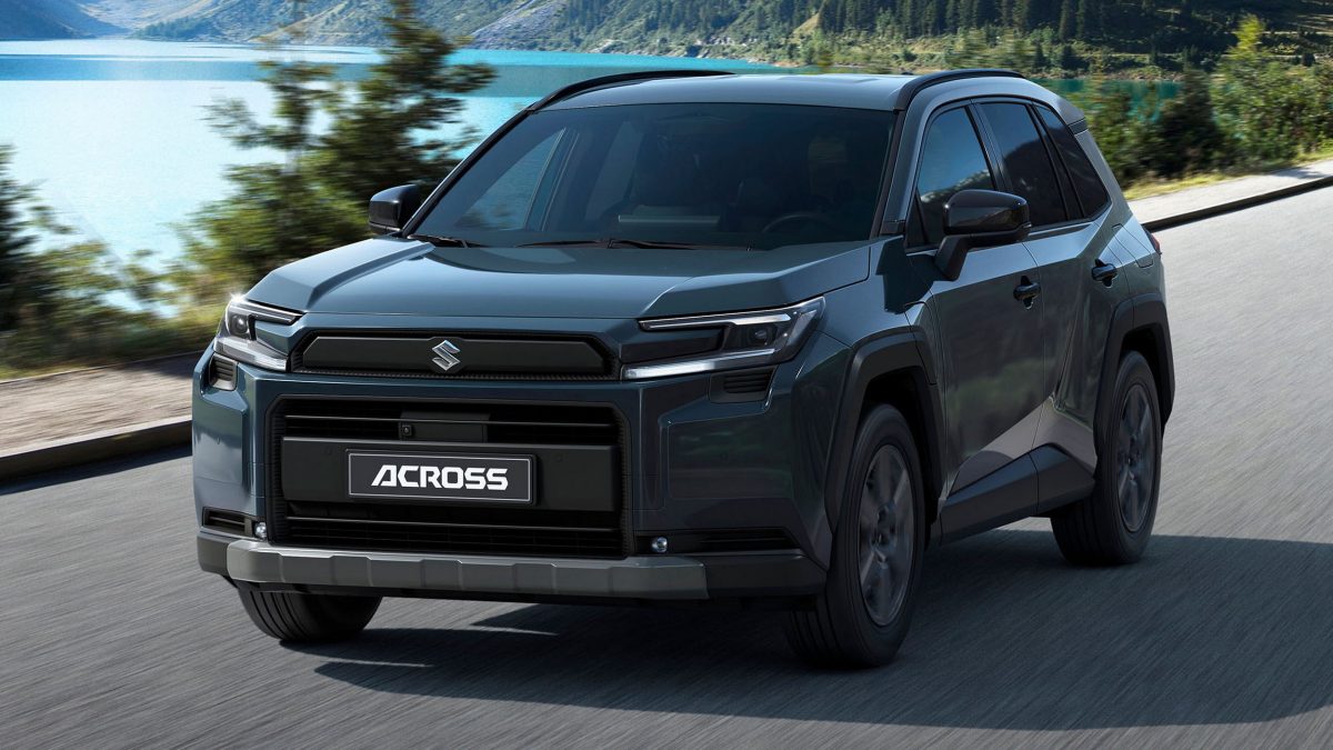 Оновлений Suzuki Across: клон Toyota RAV4 змінив обличчя і став брутальнішим - фото 1