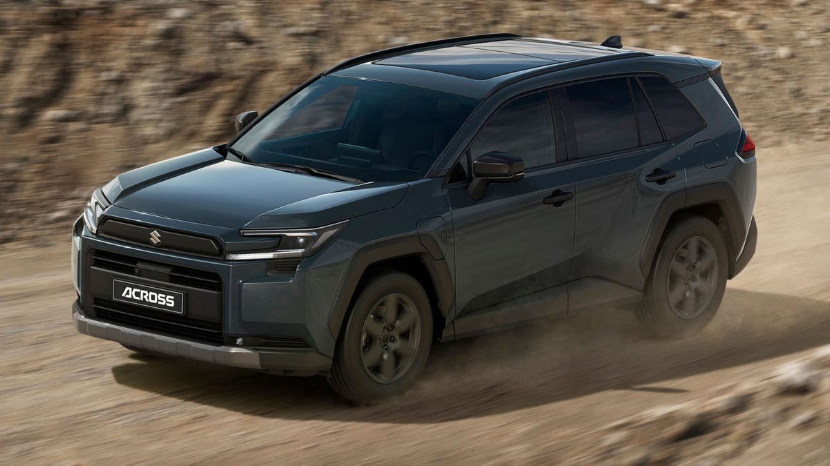 Оновлений Suzuki Across: клон Toyota RAV4 змінив обличчя і став брутальнішим - фото 7