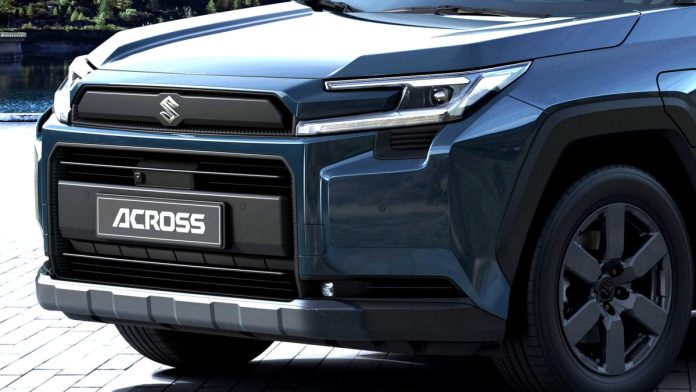 Оновлений Suzuki Across: клон Toyota RAV4 змінив обличчя і став брутальнішим