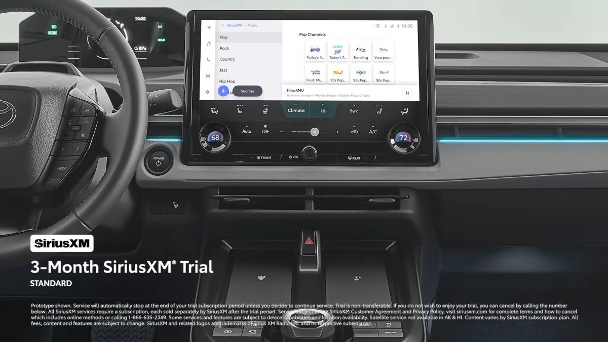 Toyota розкрила ціни на електричний кросовер C-HR 2026 року: потужність та комплектації - фото 7