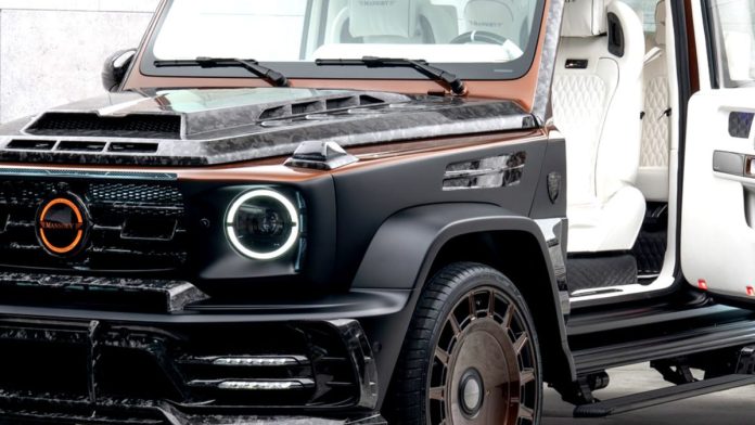 Mansory перетворив Mercedes G-Class на епатажне купе з «суїцидальними» дверима