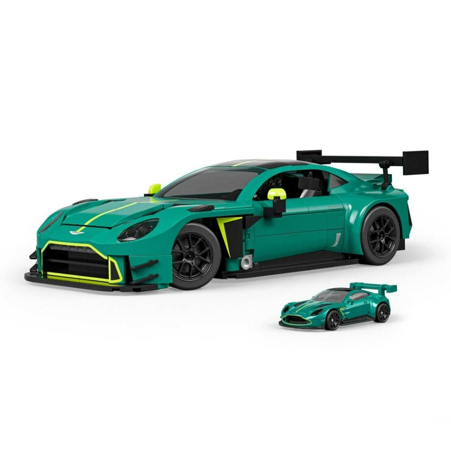 Mattel кидає виклик Lego: представлено деталізований конструктор Aston Martin Vantage GT3 - фото 5