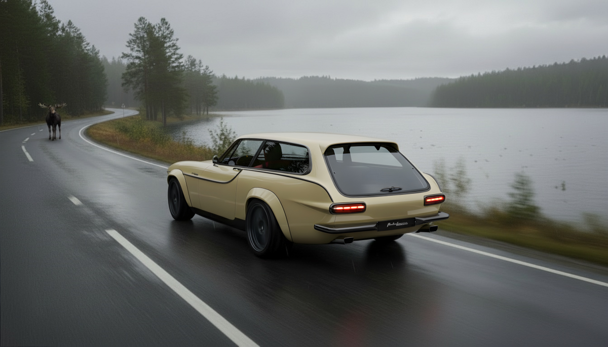 Нідерландці створили ідеальний рестомод Volvo P1800 Shooting Brake за 300 000 євро - фото 1