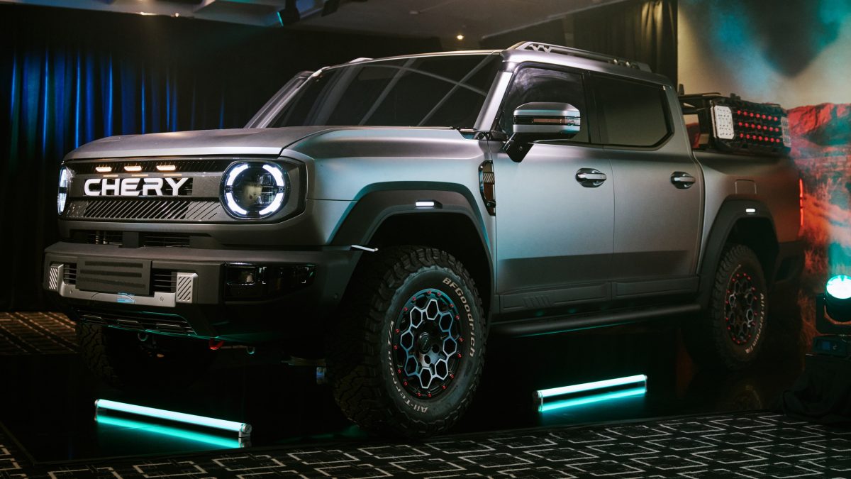 Chery готує «вбивцю» Ford Ranger: представлено брутальний пікап KP31 з унікальним двигуном - фото 1