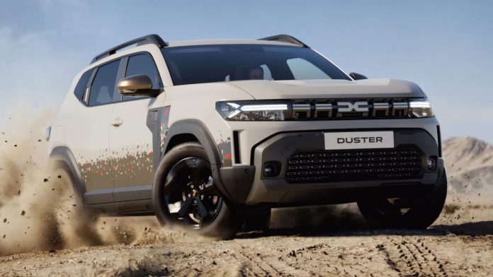 Dacia представила ексклюзивний Duster Spirit of Sand із запасом ходу 1500 км Dacia представила ексклюзивний Duster Spirit of Sand із запасом ходу 1500 км