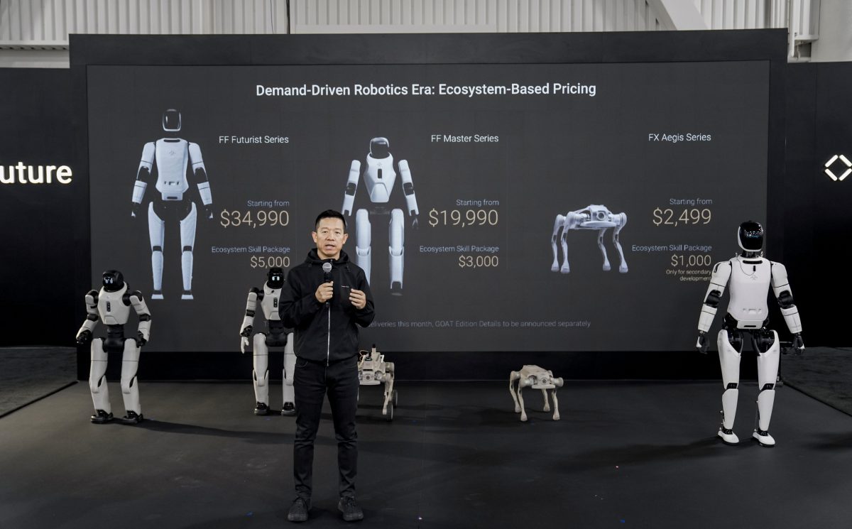 Faraday Future наслідує Tesla: компанія представила власних роботів за ціною від $2500 - фото 4