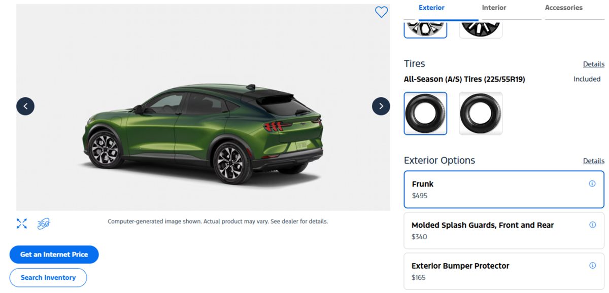 Ford зробив передній багажник Mustang Mach-E платним: огляд змін 2026 року - фото 1