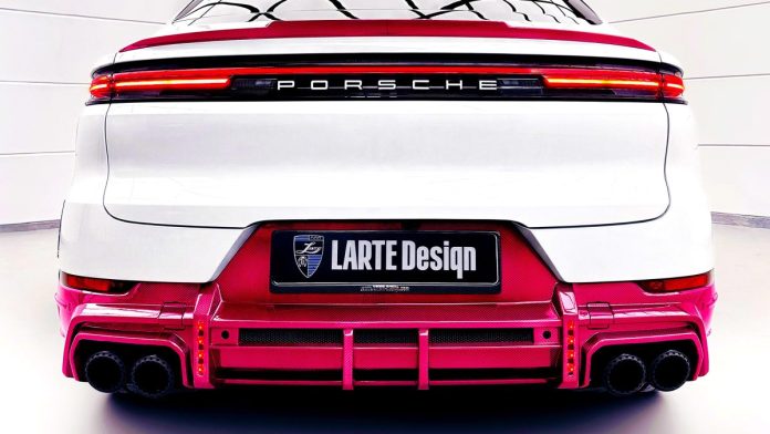 Епатажний тюнінг: Larte Design представили Porsche Cayenne з рожевим карбоном Епатажний тюнінг: Larte Design представили Porsche Cayenne з рожевим карбоном