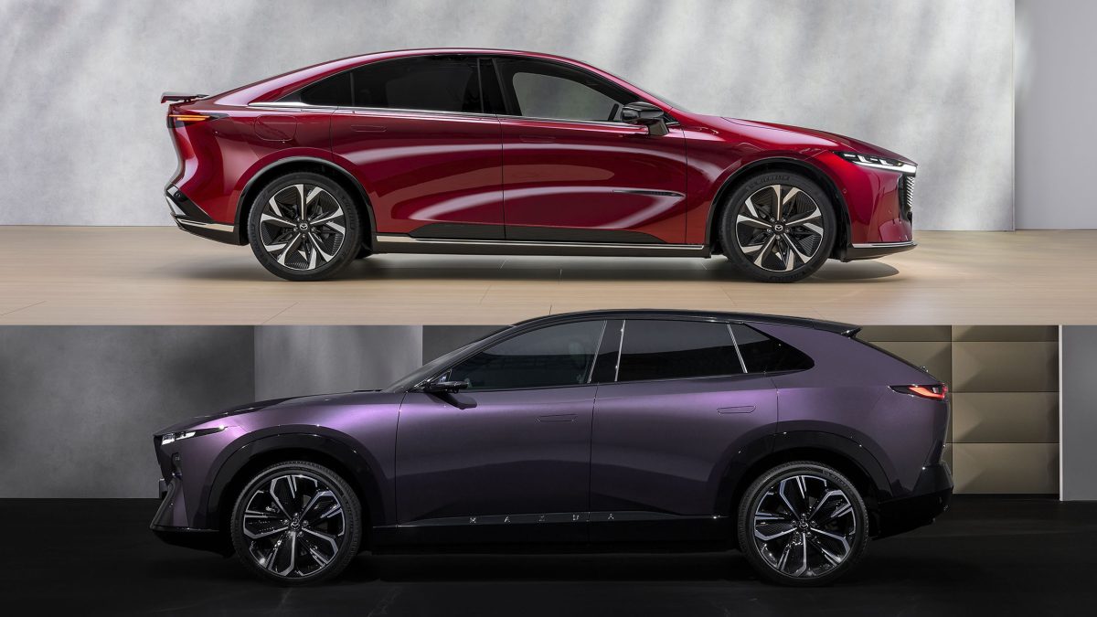 У Mazda пояснили, чому електричний кросовер CX-6e технічно досконаліший за седан 6e - фото 1