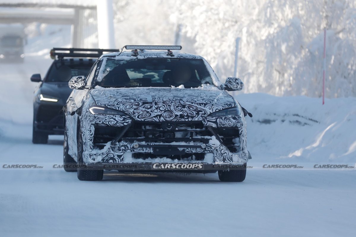 Оновлений Lamborghini Urus Performante вперше засвітився на тестах: він стане гібридом - фото 1