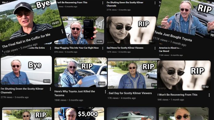 Чому Скотті Кілмер постійно «прощається» з YouTube: аналіз феномену та реальна статистика