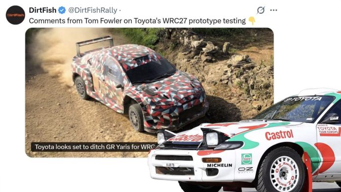 Повернення легенди? Toyota тестує загадкове купе для WRC 2027