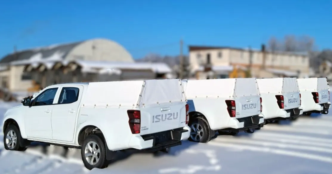 Всюдиходи Isuzu D-Max посилили українські регіони