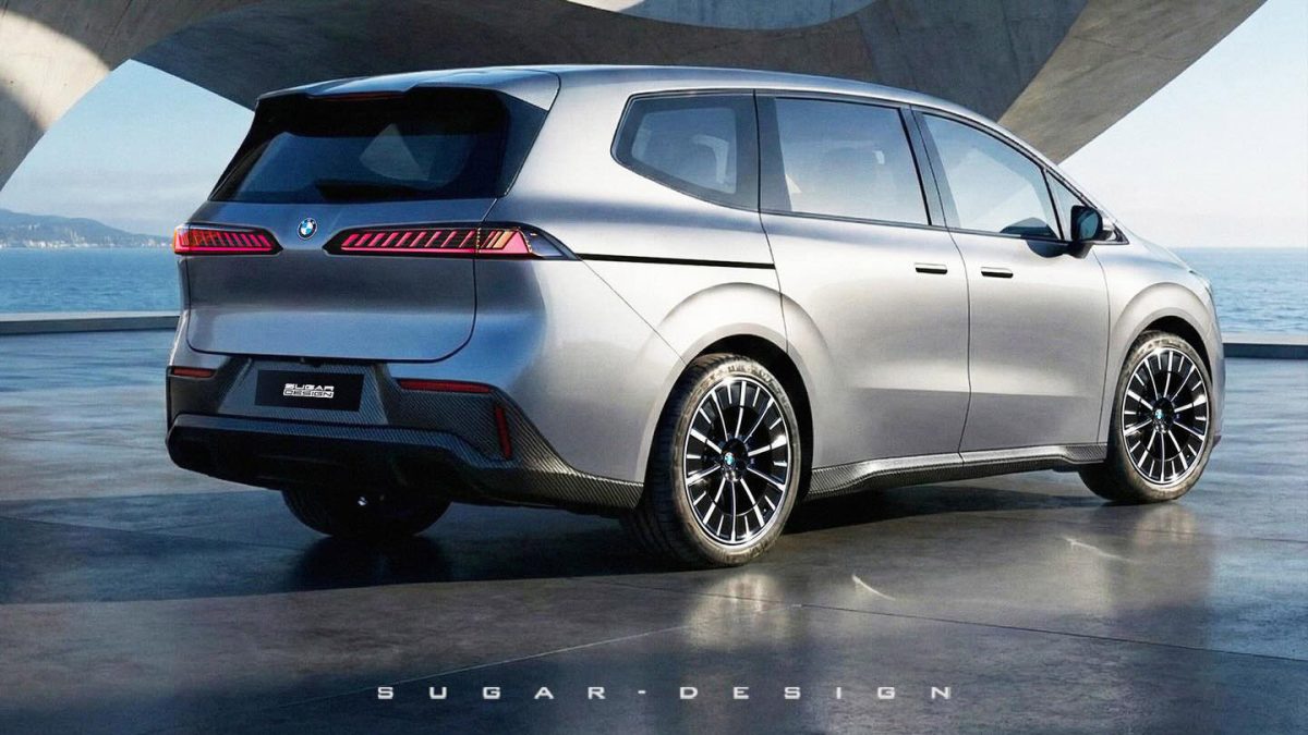 Як міг би виглядати розкішний мінівен BMW у стилі Neue Klasse: бачення незалежного дизайнера - фото 1