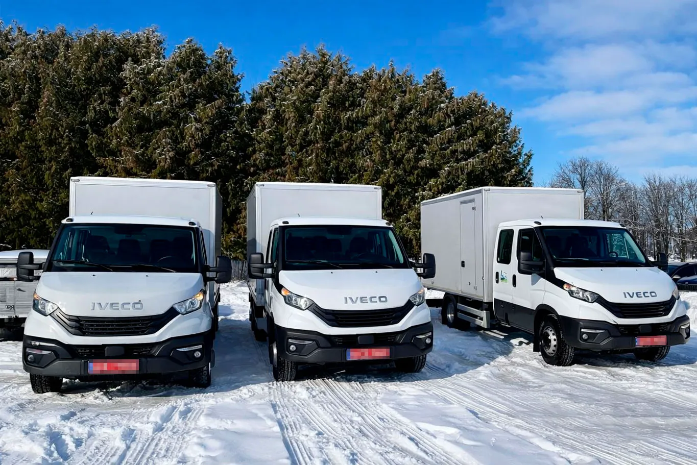 Потужні Iveco Daily стали на варті інфраструктури