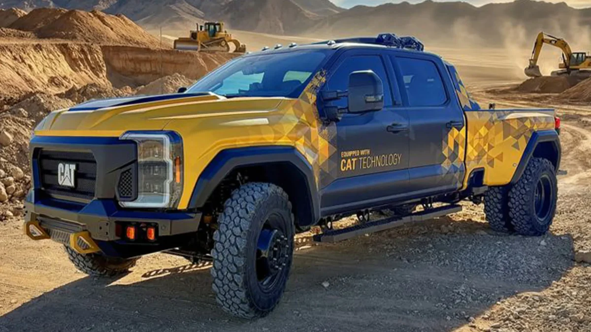 Легендарний виробник спецтехніки Caterpillar створив брутальний пікап на базі Ford - фото 2